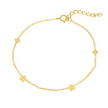 Gold Mini Flowers Bracelet