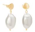 HALCYON PEARL EARRINGS - GOLD