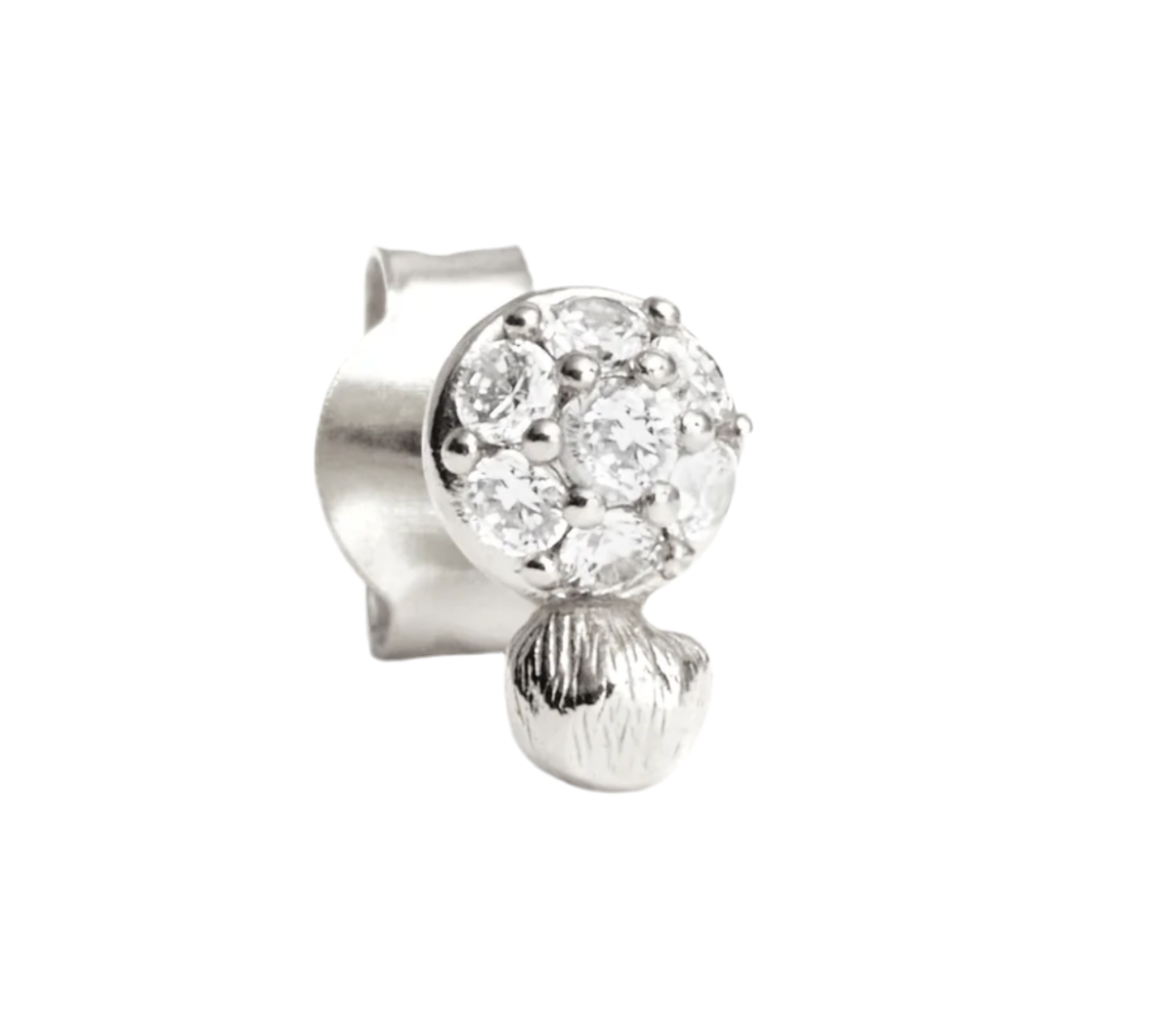 STARDUST SOUL STUD EARRINGS - SILVER