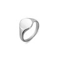 SIGNET SILVER RING