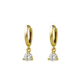 LITTLE DROP CHARM ON GOLD HUGGIES
