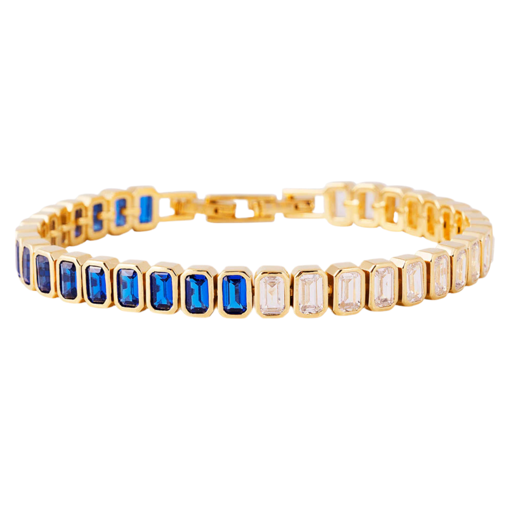 AZURE TENNIS BRACELET
