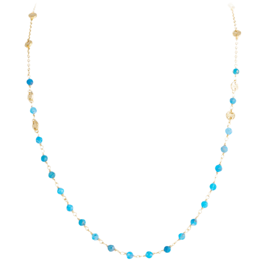 BLUE GROTTO ANTIQUE NECKLACE