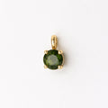 9ct Green Tourmaline Pendant
