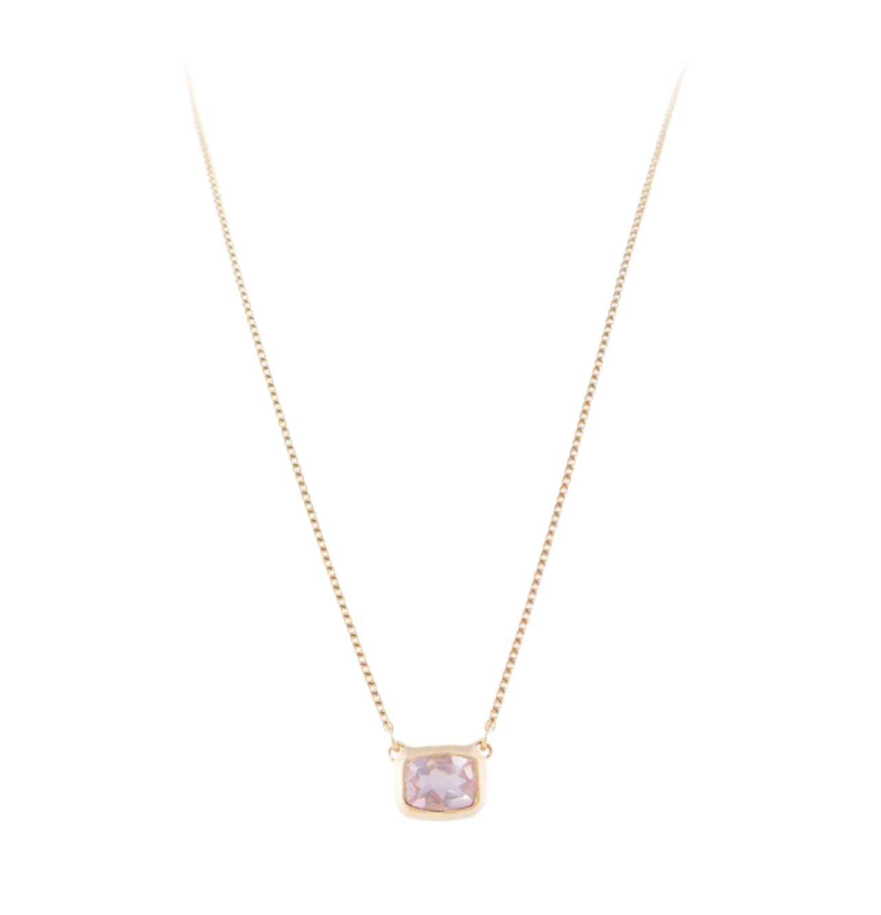 ROSE QUARTZ DECO NECKLACE