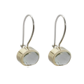 EARRINGS OVAL FIXED GREEN