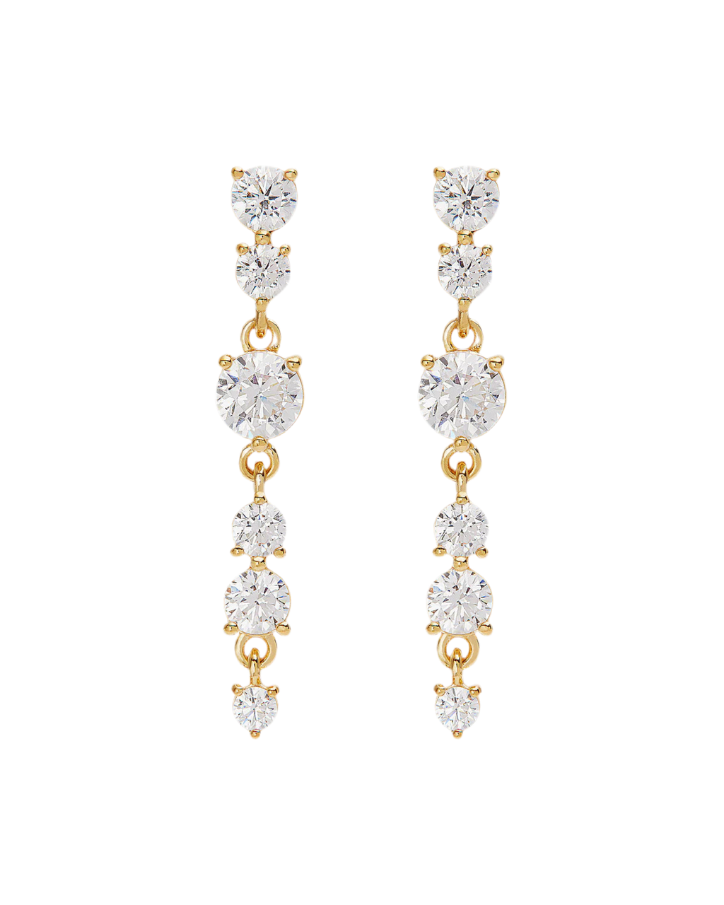 18K GOLD VERMEIL FOREVER YOURS DROP EARRINGS