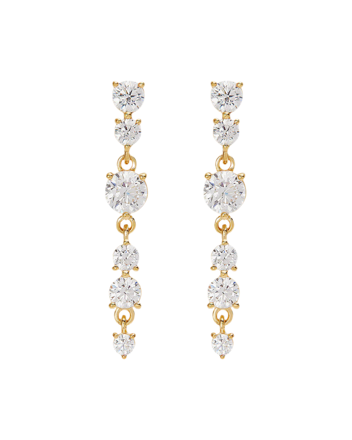 18K GOLD VERMEIL FOREVER YOURS DROP EARRINGS