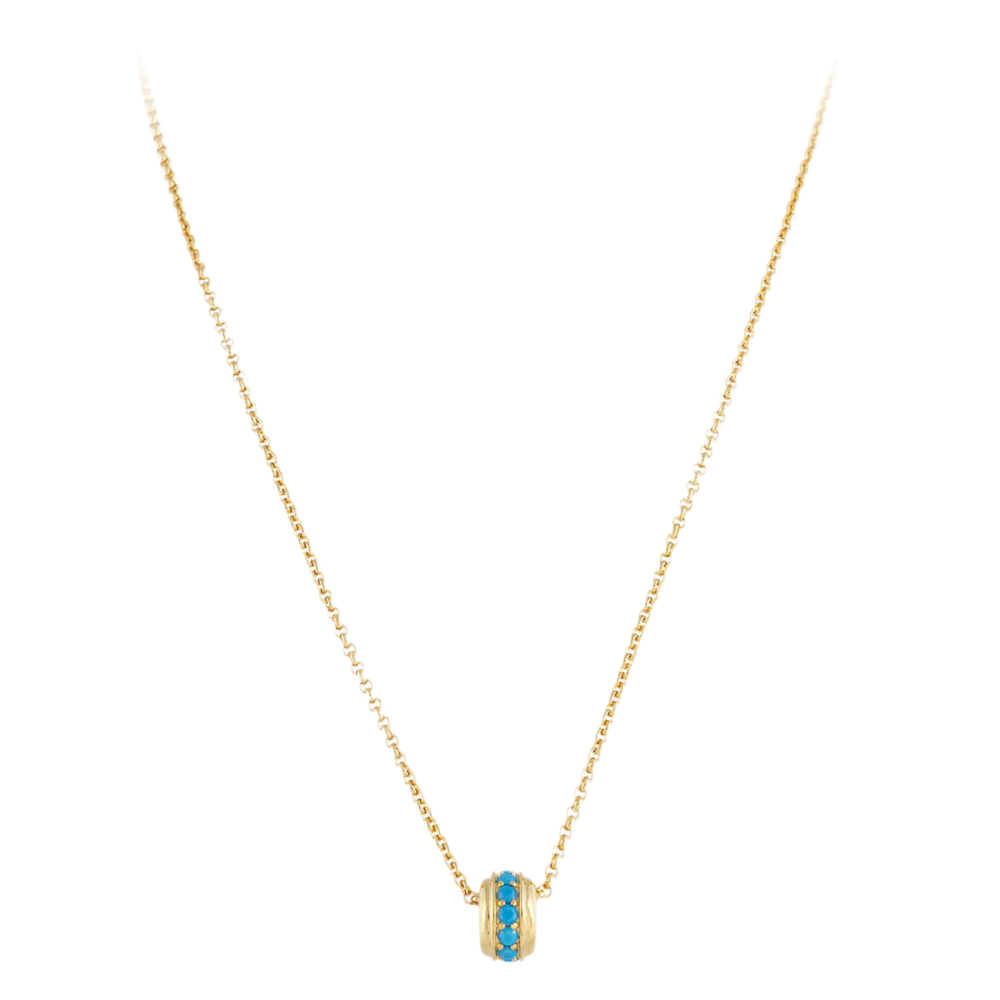 BLUE GROTTO ORB NECKLACE