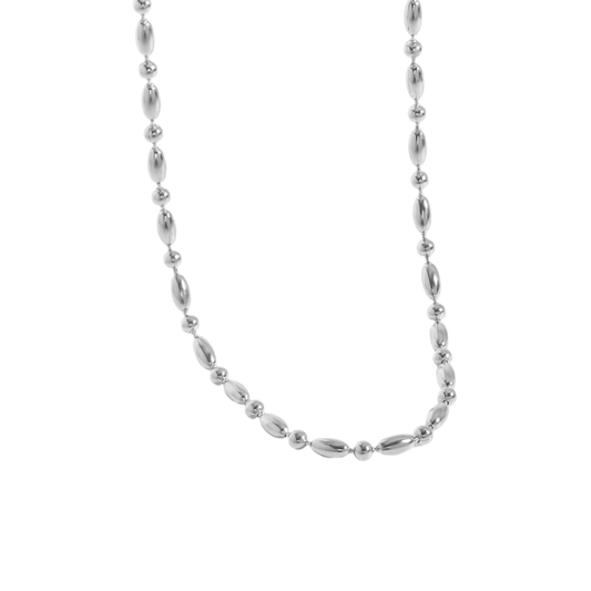 NECKLACE POD CHAIN SILVER