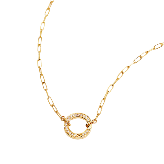 CELESTIAL ANNEX LINK NECKLACE - GOLD