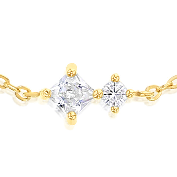 9ct CZ Constellation Bracelet
