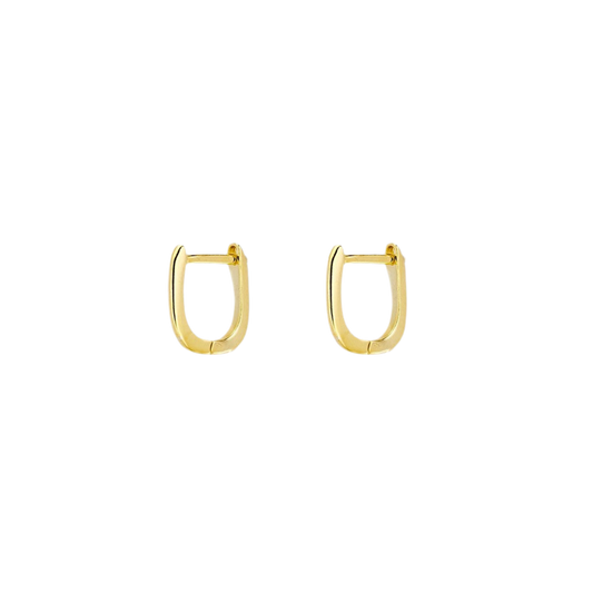 MINI GOLD OBLONG HUGGIES