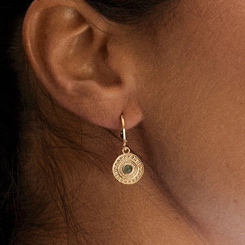 ALBA GREEN EARRINGS