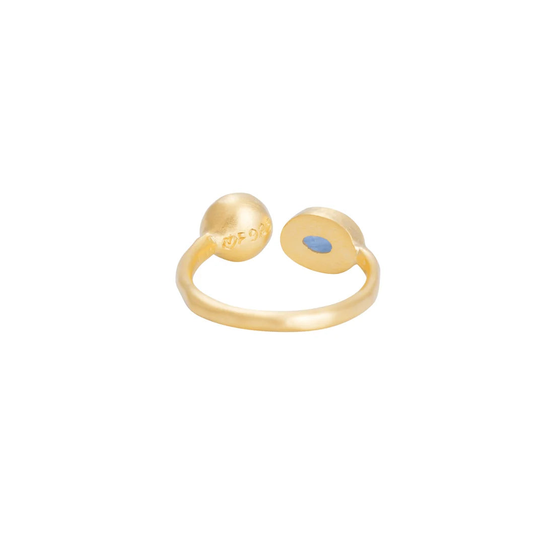 PEARL & AQUAMARINE RING