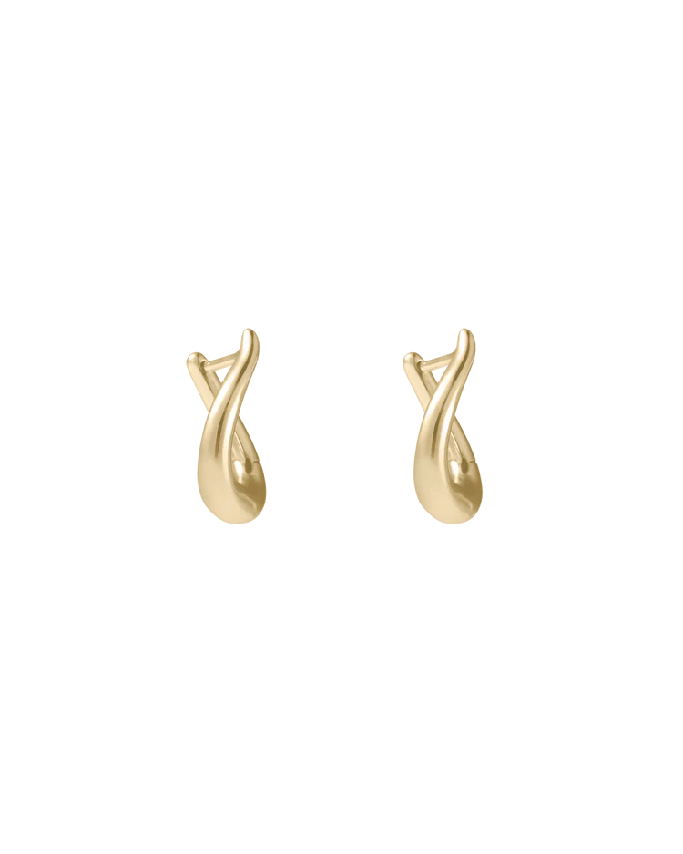 ARISE HOOPS - 18K GOLD PLATED