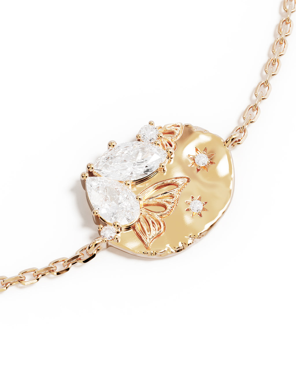 BRACELET 18K VERMEIL WITH WINGS I FLY