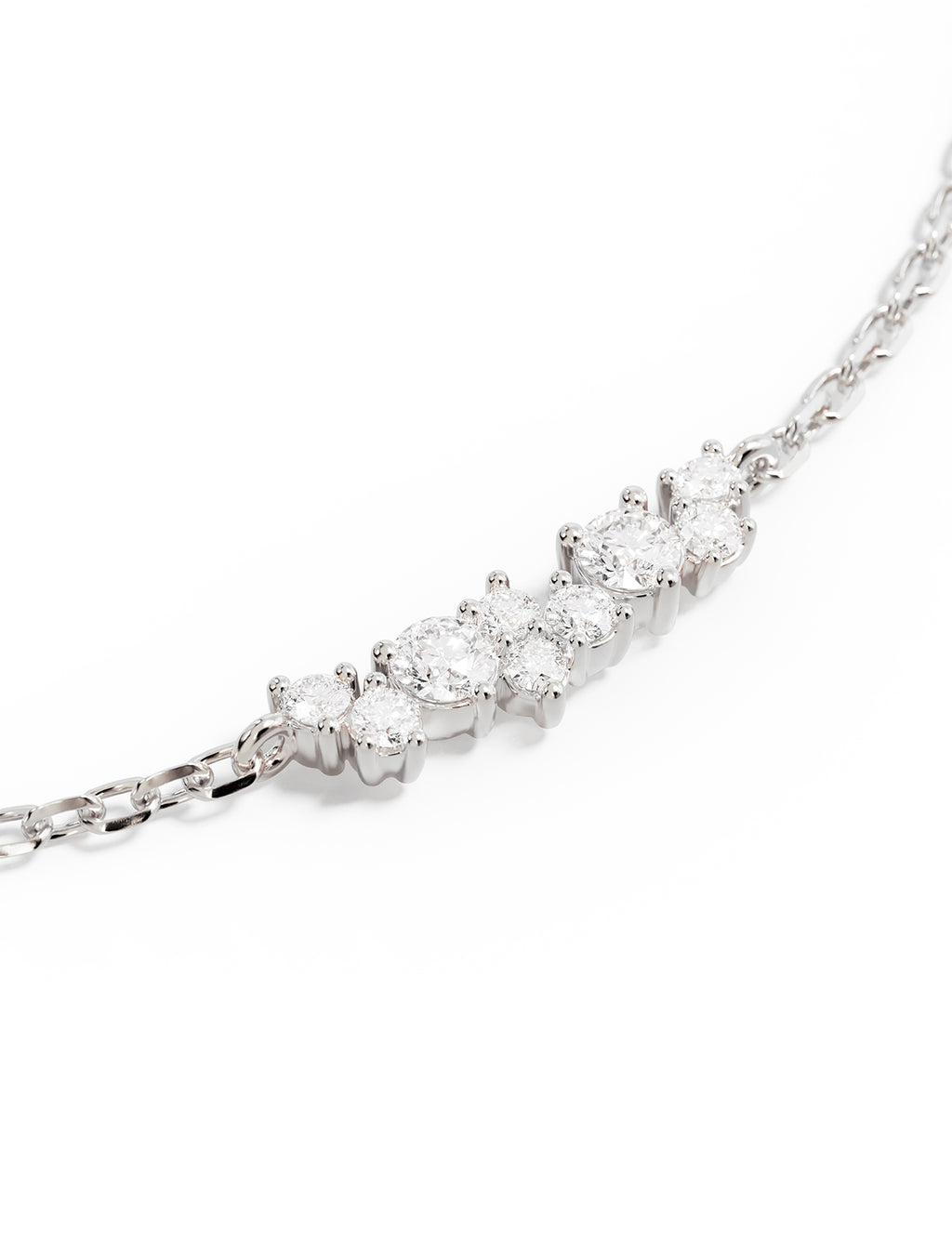 BRACELET SILVER CRYSTAL DUST