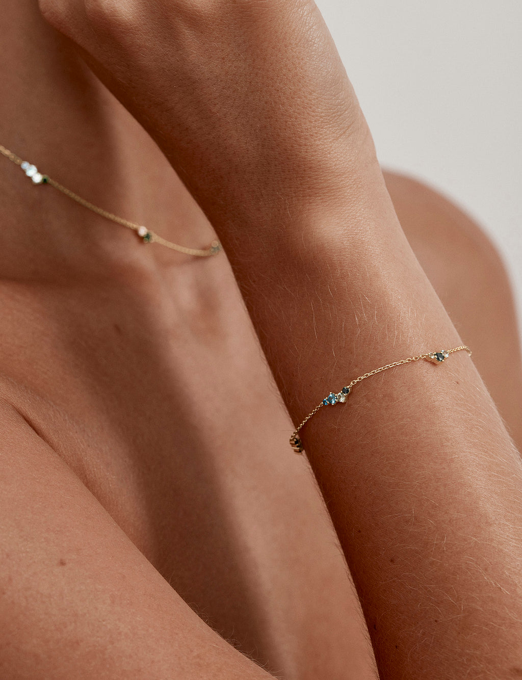 BRACELET 18K GOLD VERMEIL ENDLESS SKIES