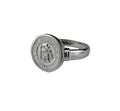 ROUND ST CHRISTOPHER RING