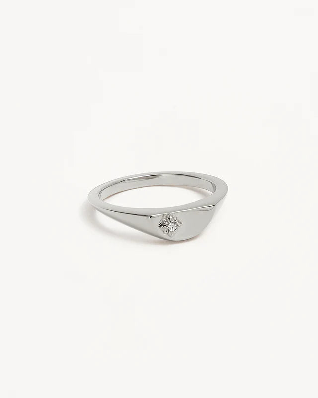 Sterling Silver Lotus Ring