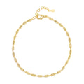 GOLD POD CHAIN BRACELET