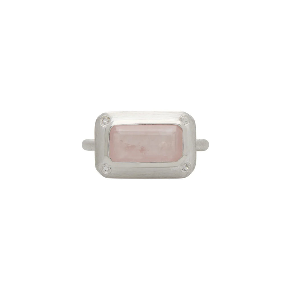 ROSE QUARTZ RING