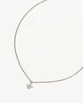 Sterling Silver Crystal Bloom Necklace