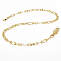 9CT GOLD ITALIAN SUPER STAR LINK BRACELET