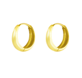 GOLD TAPERED 10MM HUGGIES