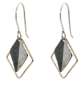 EARRINGS DIAMOND SHAPED DROPS
