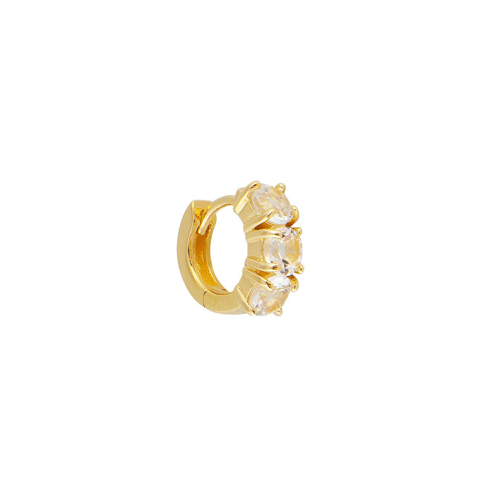 WHITE TOPAZ HUGGIES