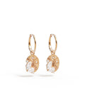 EARRINGS 18K GOLD VERMEIL WITH WINGS I FLY