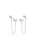 EARRINGS DANCING IN THE WIND SILVER