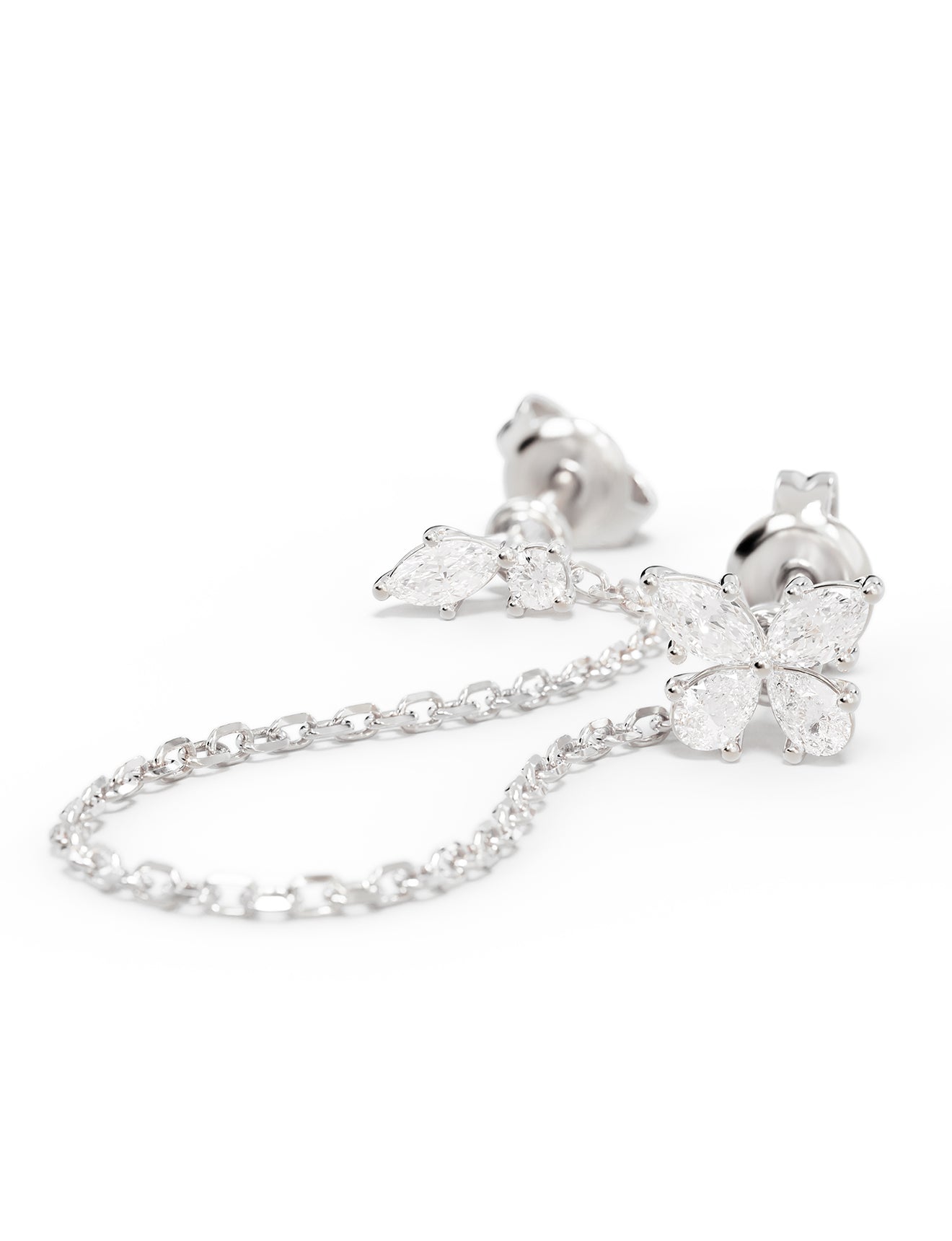 EARRINGS DANCING IN THE WIND SILVER