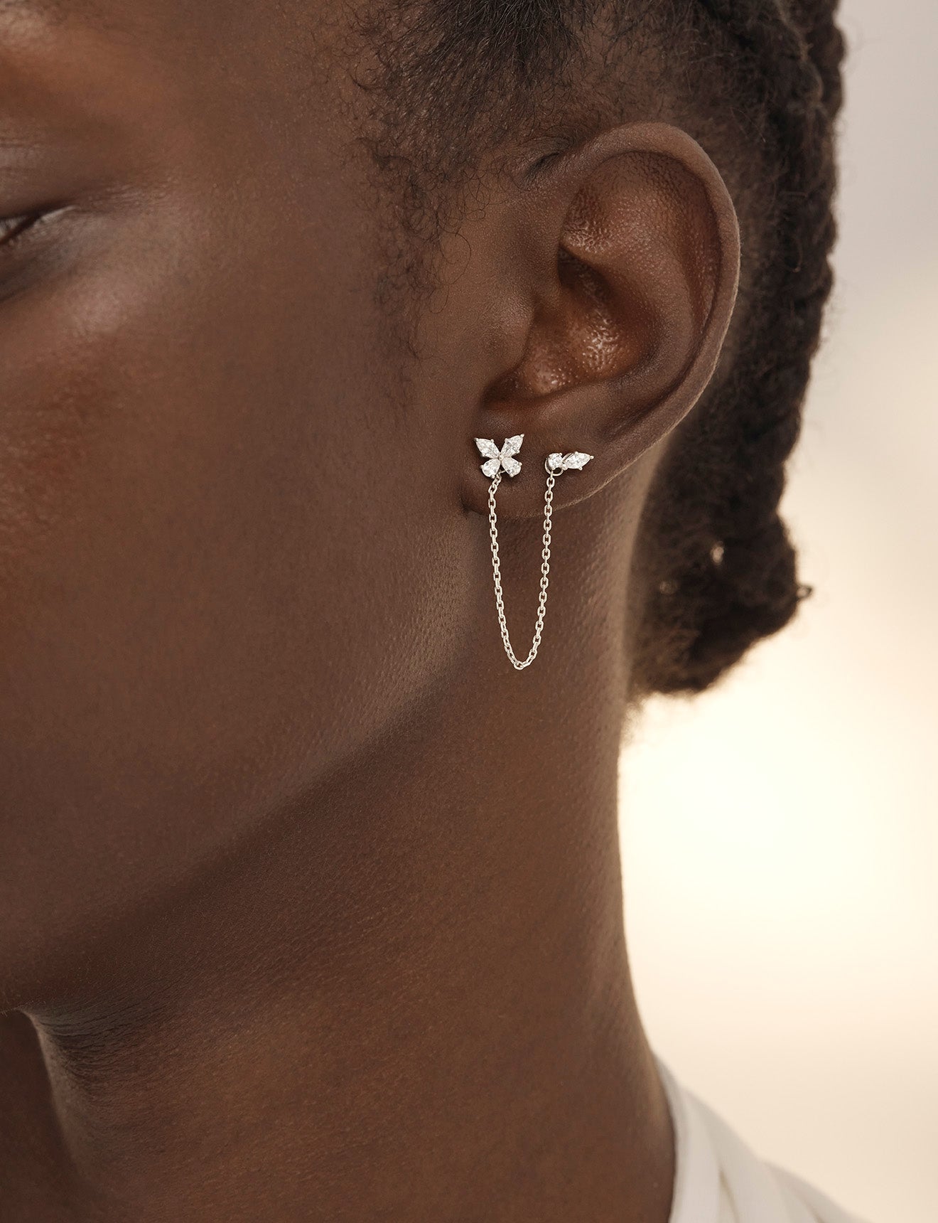 EARRINGS DANCING IN THE WIND SILVER