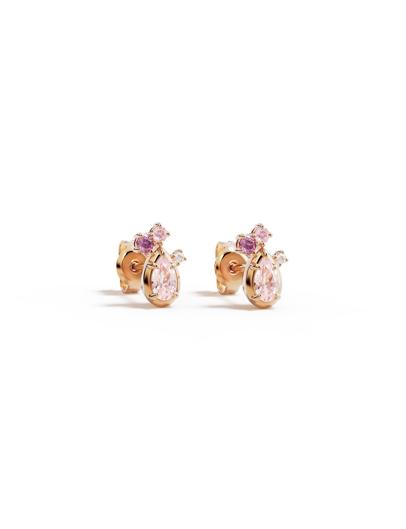 18k Gold Vermeil Awaken Love Stud Earrings