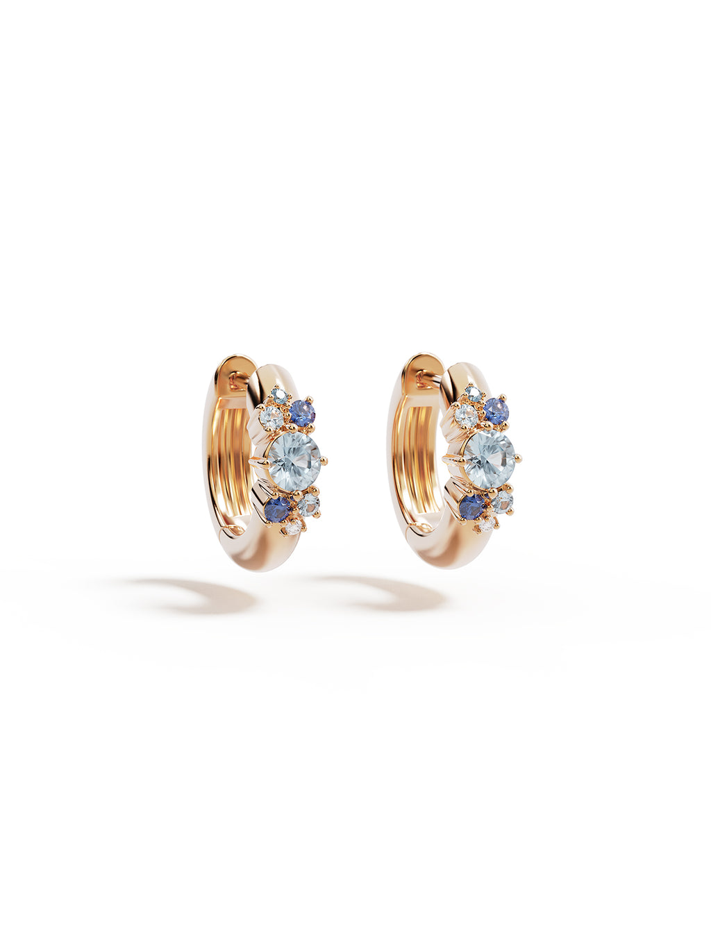 EARRINGS I BREATHE, I BECOME HOOPS GOLD VERMEIL