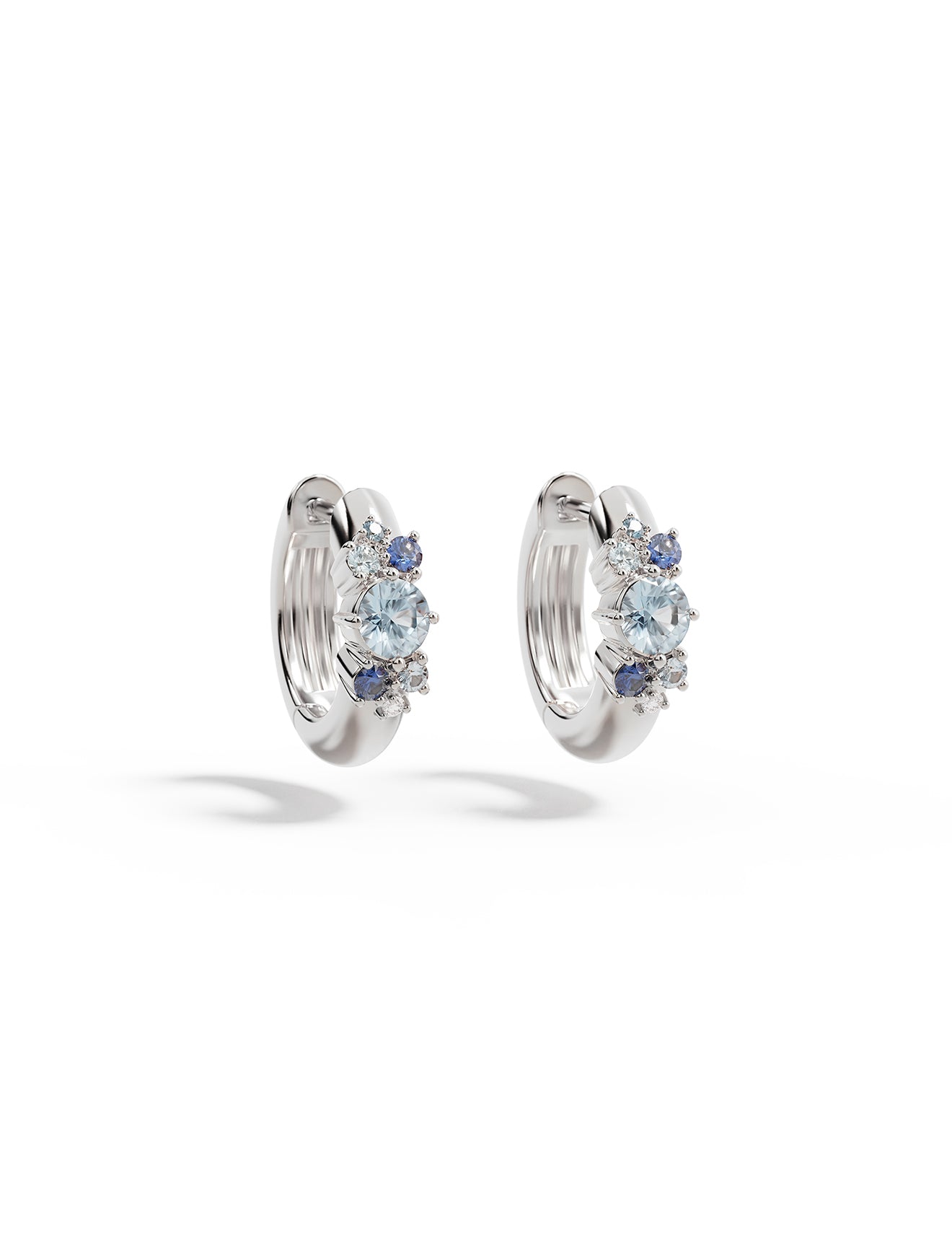 EARRINGS I BREATHE, I BECOME HOOPS STERLING