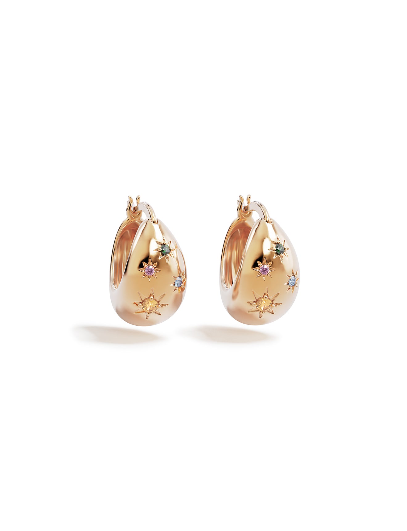 EARRINGS 18K GOLD VERMEIL AWAKEN YOUR SOUL