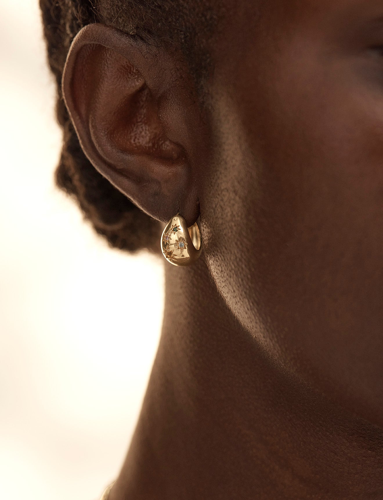 EARRINGS 18K GOLD VERMEIL AWAKEN YOUR SOUL