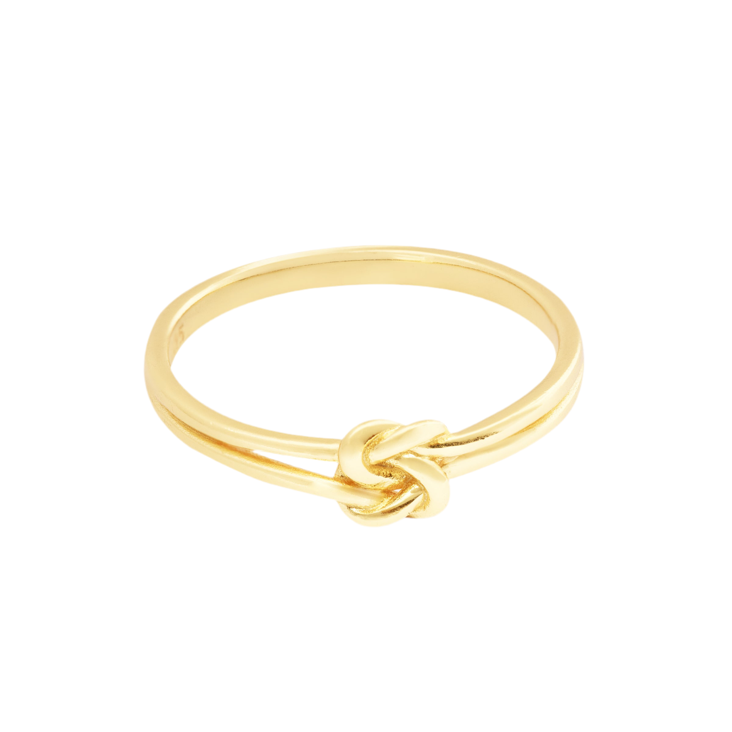 DOUBLE REEF KNOT RING