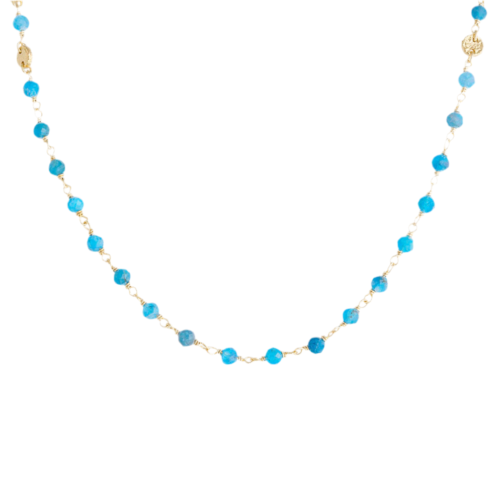 BLUE GROTTO ANTIQUE NECKLACE