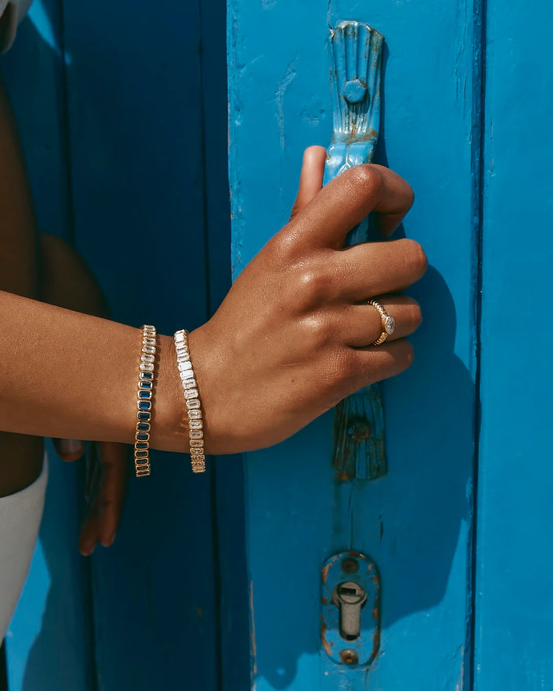 AZURE TENNIS BRACELET