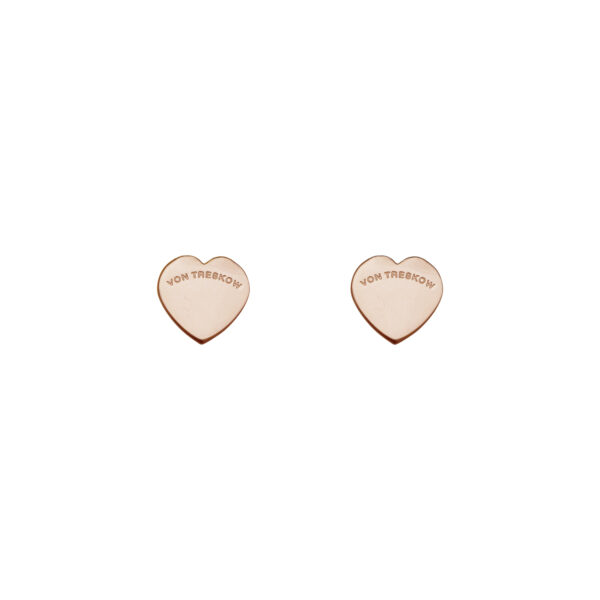 VT FLAT HEART STUDS
