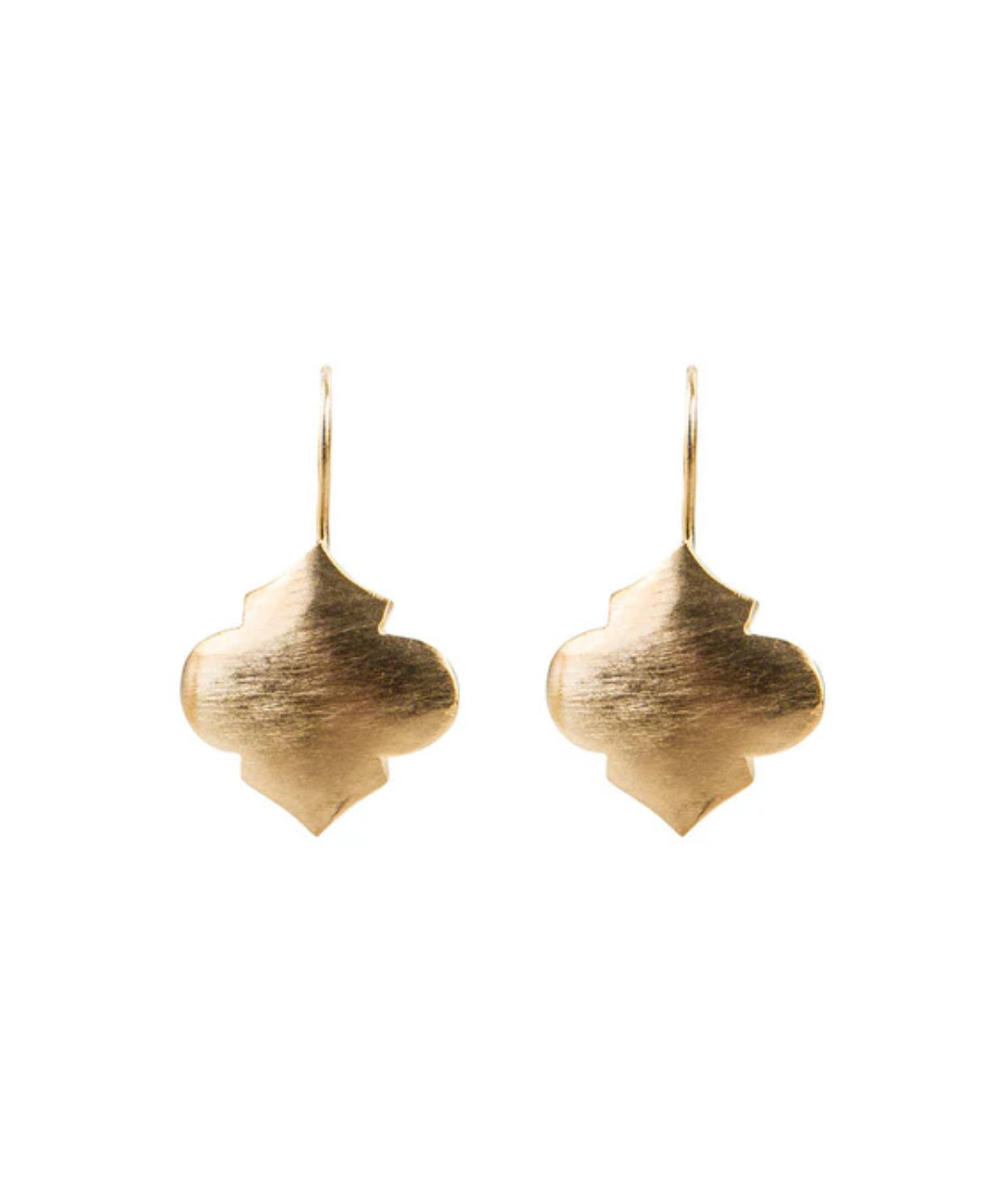 MOROCCAN DROP EARRINGS - GOLD.