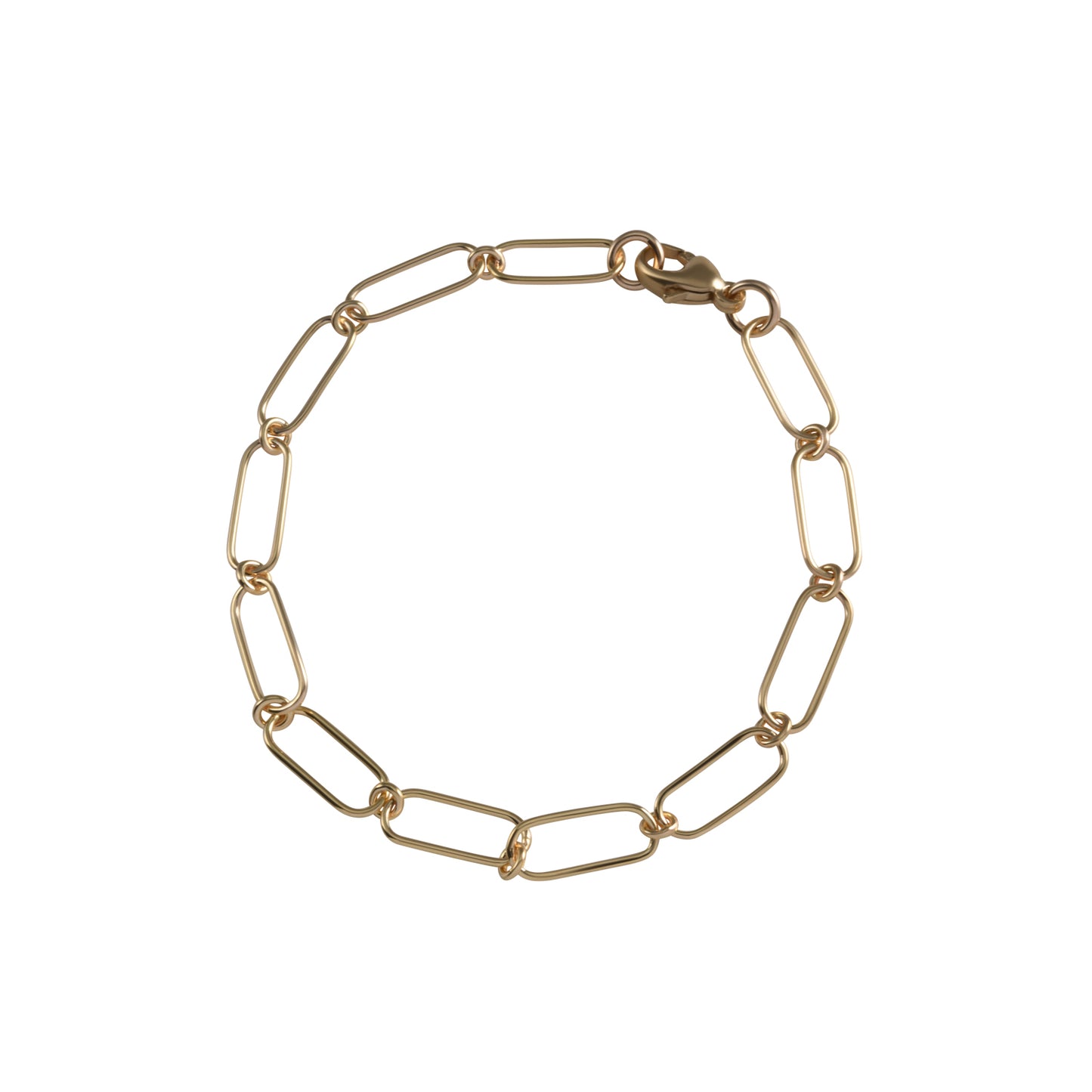 OPEN CLIP CHAIN BRACELET