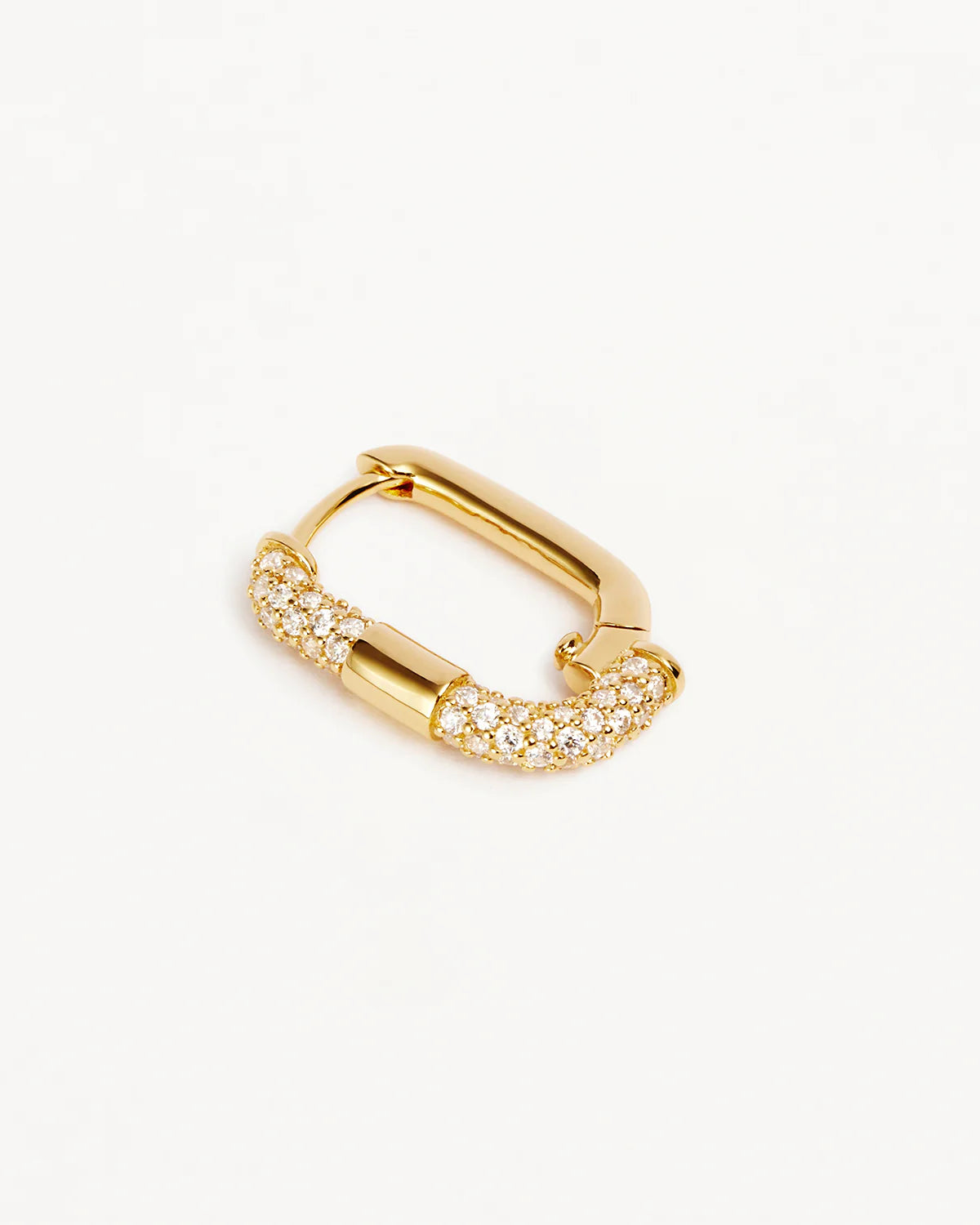 18k Gold Vermeil Unlock Your Potential Hoops