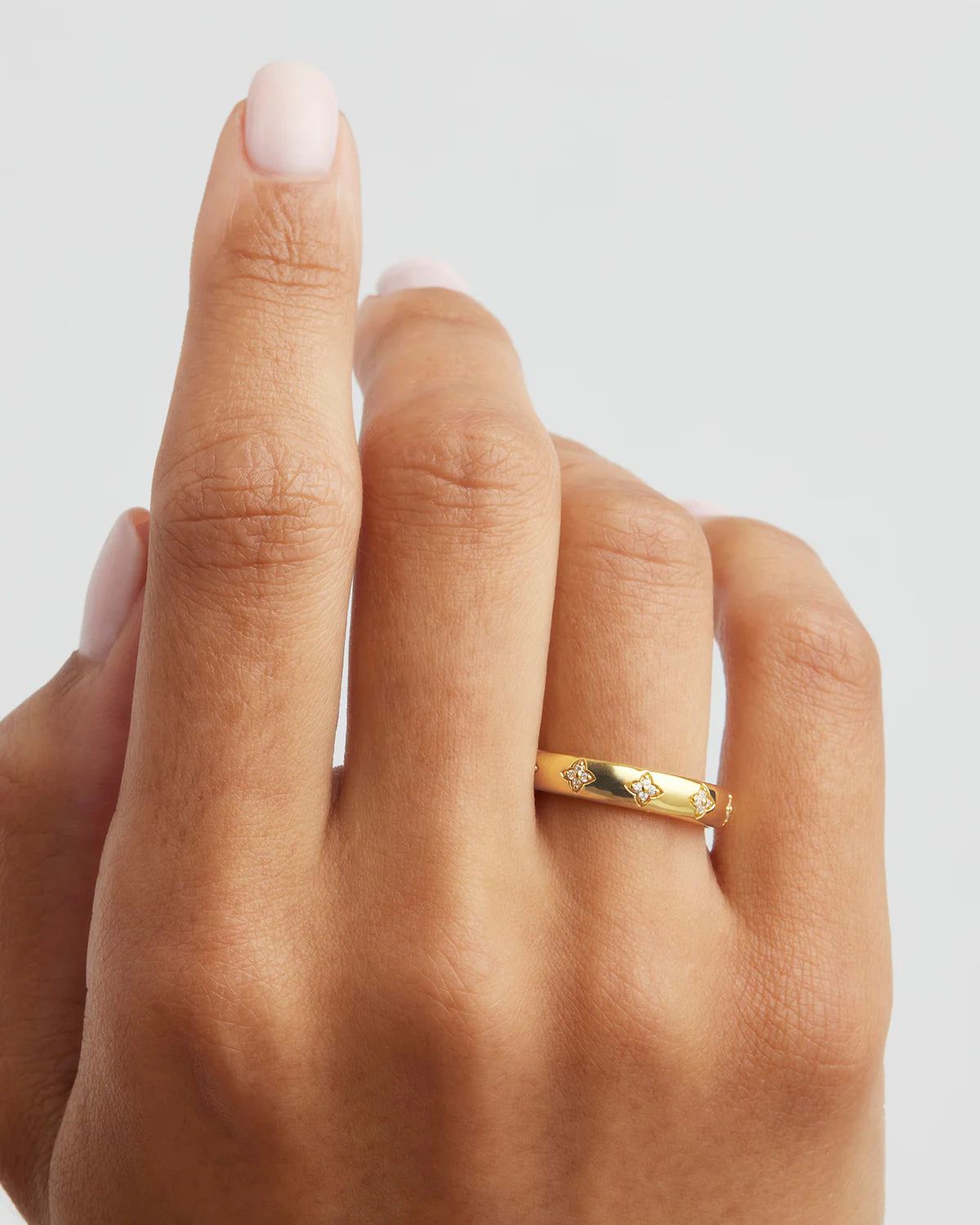 18k Gold Vermeil Bloom With You Lotus Ring