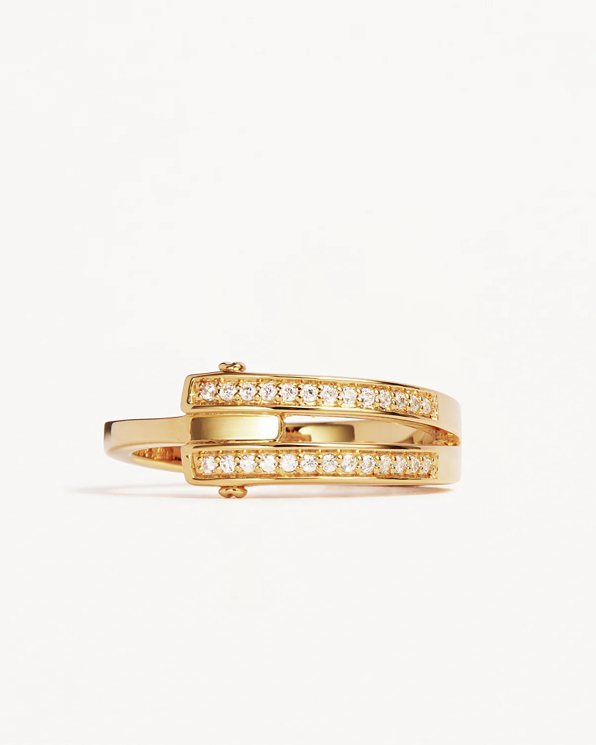18k Gold Vermeil Connect Deeply Ring